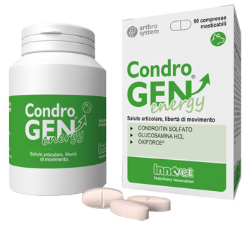 CONDROGEN ENERGY 90 COMPRESSE MASTICABILI - Farmacia Mastrangelo 