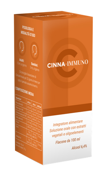 CINNA IMMUNO 100 ML - Farmacia Mastrangelo 