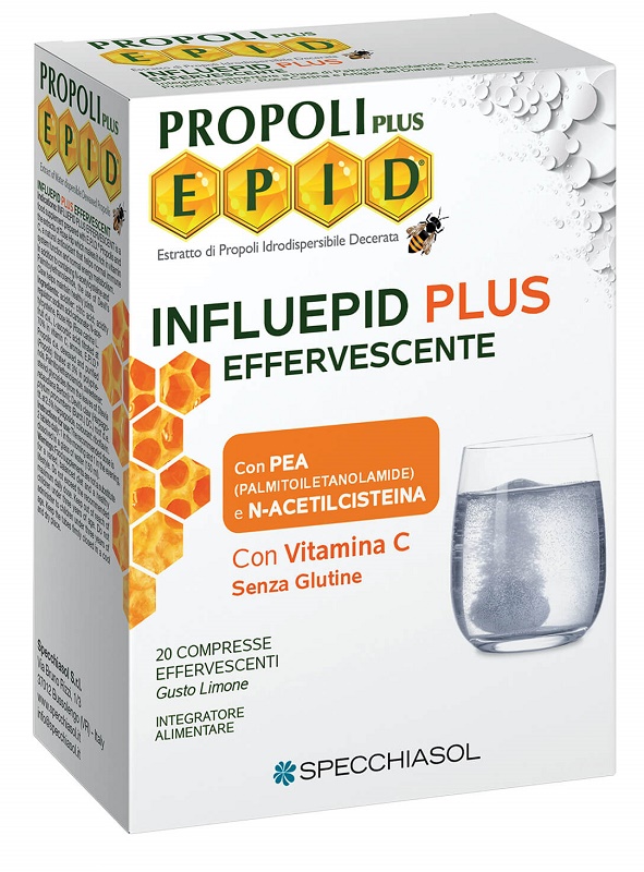 INFLUEPID PLUS EFFERVESCENTE PEA 20 COMPRESSE - Farmacia Mastrangelo 
