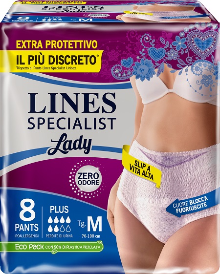 LINES SPECIALIST PANTS PLUS M FARMA 8 PEZZI - Farmacia Mastrangelo 