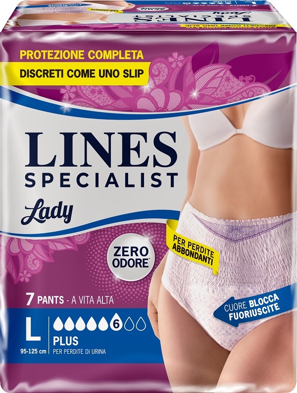 LINES SPECIALIST PANTS LADY PLUS L FARMA 7 PEZZI - Farmacia Mastrangelo 