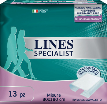 LINES SPECIALIST TRAVERSA 80X180 13 PEZZI FARMA - Farmacia Mastrangelo 