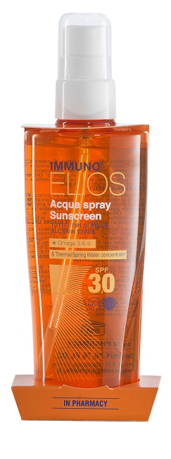 IMMUNO ELIOS ACQUA SPRAY SOLARE BIFASICO SPF30 200 ML - Farmacia Mastrangelo 