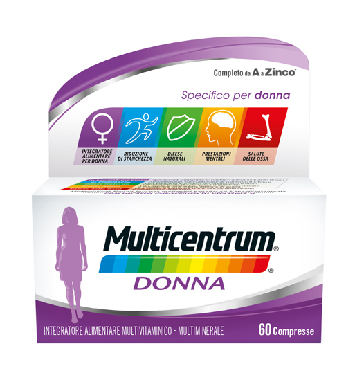 MULTICENTRUM DONNA 60 COMPRESSE - Farmacia Mastrangelo 
