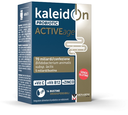 KALEIDON PROBIOTIC ACTIVE AGE 14 BUSTINE - Farmacia Mastrangelo 