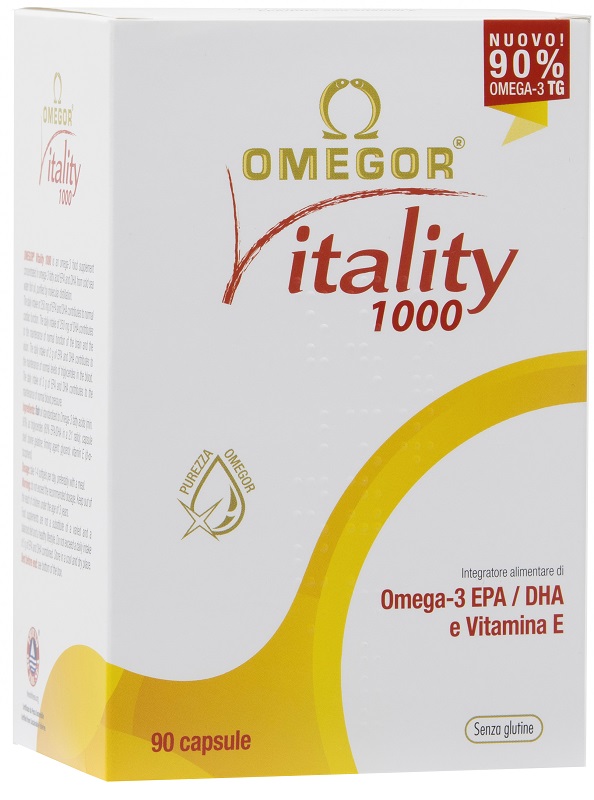 OMEGOR VITALITY 1000 90 CAPSULE - Farmacia Mastrangelo 
