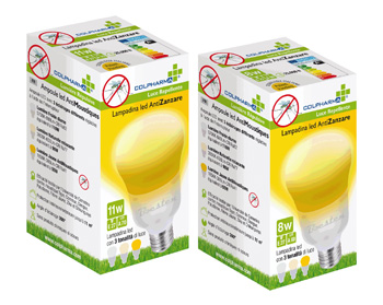 COLPHARMA LAMPADINA LED ANTIZANZARA 11 WATT - Farmacia Mastrangelo 