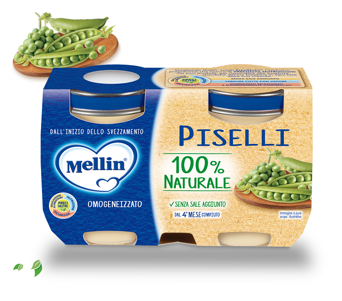 OMOGENEIZZATO PISELLI 2 X 125 G - Farmacia Mastrangelo 