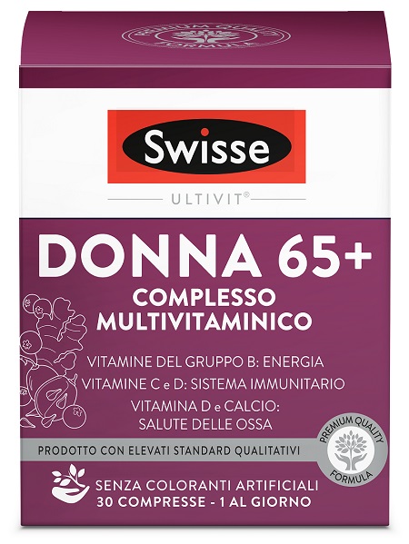 SWISSE DONNA 65+ COMPLESSO MULTIVITAMINICO 30 COMPRESSE - Farmacia Mastrangelo 
