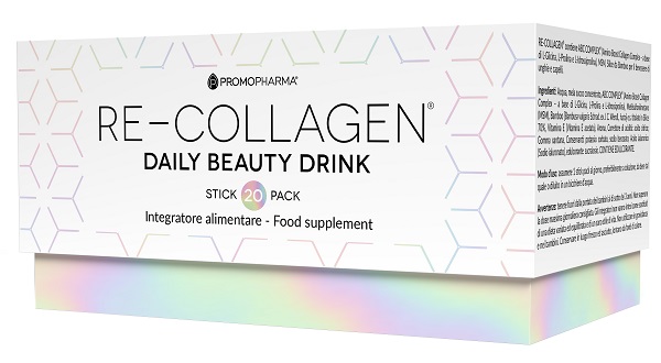 RE-COLLAGEN DAILY BEAUTY DRINK 60 STICK PACK X 12 ML - Farmacia Mastrangelo 