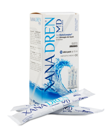 XANADREN ANANAS 10 STICK PACK X 15 ML - Farmacia Mastrangelo 