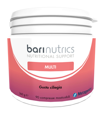BARINUTRICS MULTI CILIEGIA 90 COMPRESSE - Farmacia Mastrangelo 