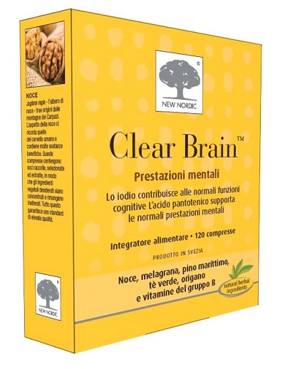 CLEAR BRAIN 120 COMPRESSE - Farmacia Mastrangelo 