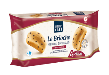 NUTRIFREE LE BRIOCHE GOCCE DI CIOCCOLATO 200 G - Farmacia Mastrangelo 
