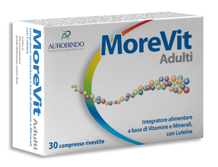 MOREVIT ADULTI 30 COMPRESSE - Farmacia Mastrangelo 