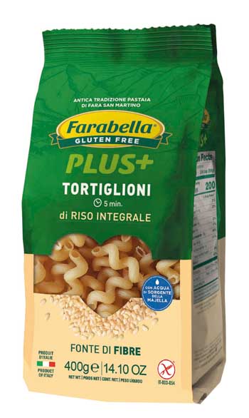 FARABELLA TORTIGLIONI RISO INTEGRALE 400 G - Farmacia Mastrangelo 