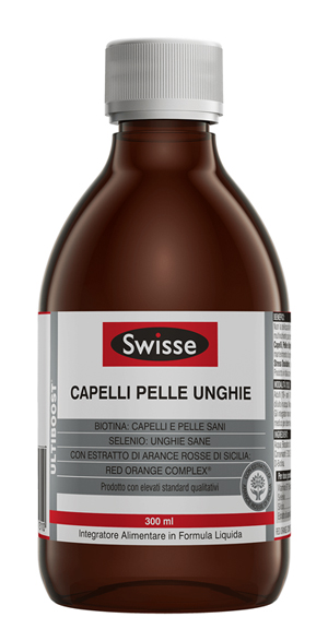SWISSE CAPELLI PELLE UNGHIE LIQUID 300 ML - Farmacia Mastrangelo 
