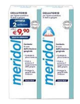 MERIDOL COLLUTORIO BIPACCO 2 X 400 ML - Farmacia Mastrangelo 