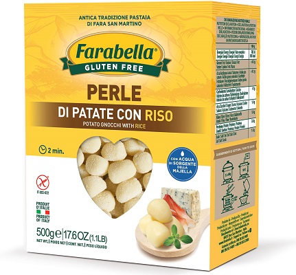 FARABELLA PERLE PATATE RISO 500 G - Farmacia Mastrangelo 