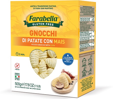 FARABELLA GNOCCHI PATATE CON MAIS 500 G - Farmacia Mastrangelo 