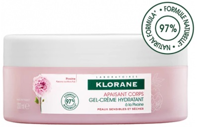 KLORANE GEL CREMA IDRATANTE ALLA PEONIA 200 ML - Farmacia Mastrangelo 