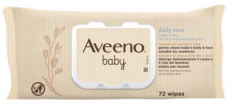 AVEENO BABY SALVIETTINE 72 PEZZI - Farmacia Mastrangelo 