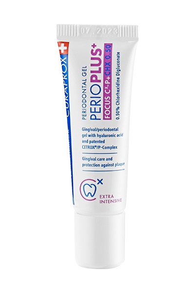 CURAPROX PERIOPLUS+ FOCUS GEL CHX 0,5% 10 ML - Farmacia Mastrangelo 