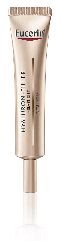 EUCERIN HYALURON-FILLER + ELASTICITY CONTORNO OCCHI SPF 15 15 ML - Farmacia Mastrangelo 