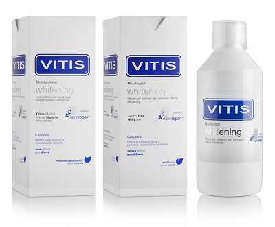 VITIS WHITENING COLLUTORIO INTL 0519 500 ML - Farmacia Mastrangelo 