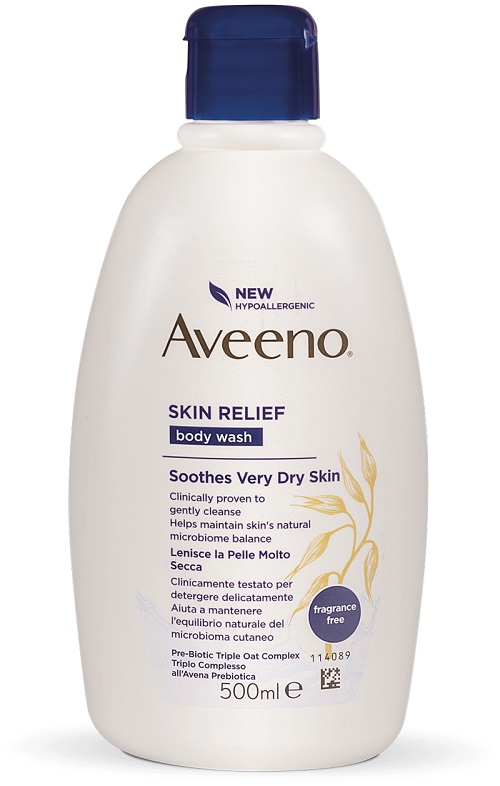 AVEENO SKIN RELIEF WASH 500 ML - Farmacia Mastrangelo 
