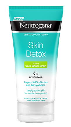 NEUTROGENA DETOX MASK PURIFICANTE ARGILLA 150 ML - Farmacia Mastrangelo 