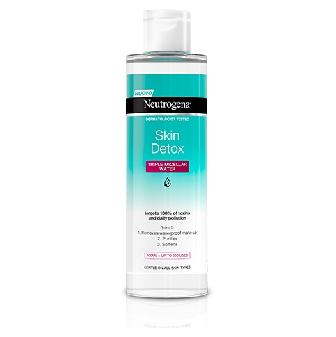 NEUTROGENA DETOX MICELLARE TRIPLA AZIONE 400 ML - Farmacia Mastrangelo 