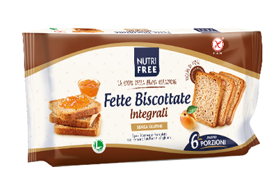 NUTRIFREE FETTE BISCOTTATE INTEGRALI 225 G - Farmacia Mastrangelo 