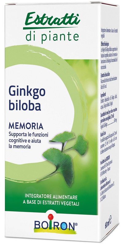 GINKGO BILOBA BOIRON ESTRATTO IDROALCOLICO 60 ML - Farmacia Mastrangelo 