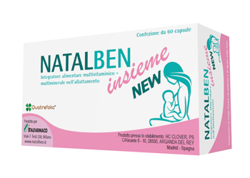 NATALBEN INSIEME NEW 60 CAPSULE - Farmacia Mastrangelo 