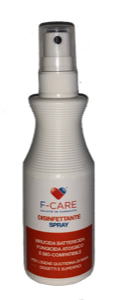 DISINFETTANTE SPRAY F CARE PER MANI 100 ML - Farmacia Mastrangelo 