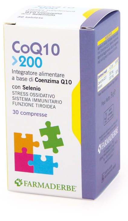 CO Q 10 200 30 COMPRESSE - Farmacia Mastrangelo 