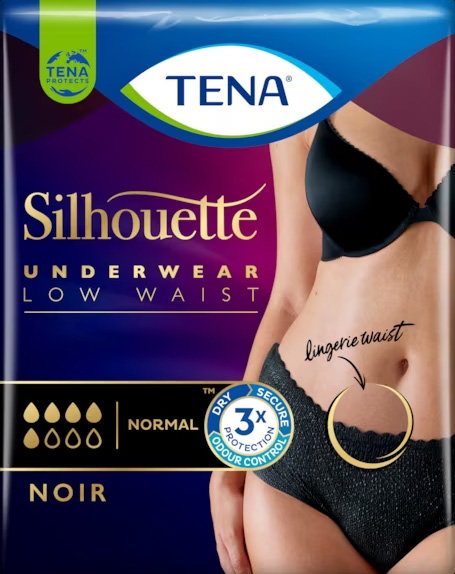 TENA SILHOUETTE NOIR L 9 PEZZI - Farmacia Mastrangelo 