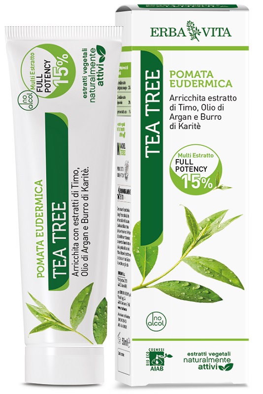 POMATA EUDERMICA TEA TREE 50 ML - Farmacia Mastrangelo 