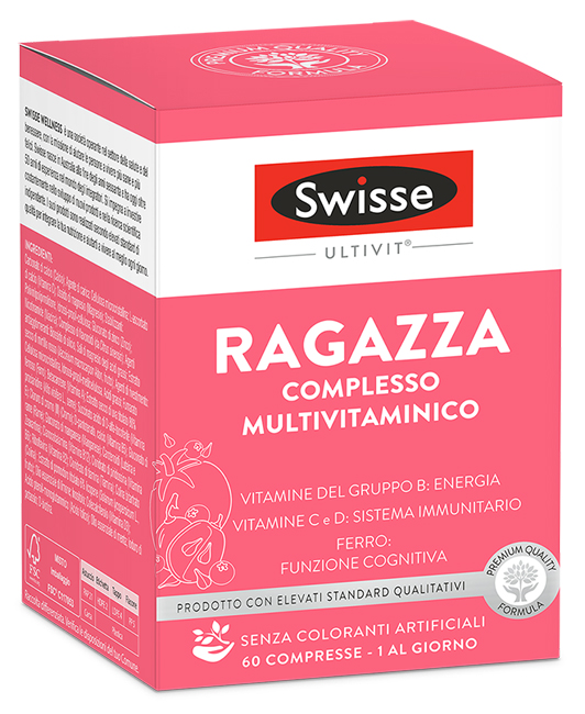SWISSE MULTIVITAMINICO RAGAZZA 60 COMPRESSE - Farmacia Mastrangelo 
