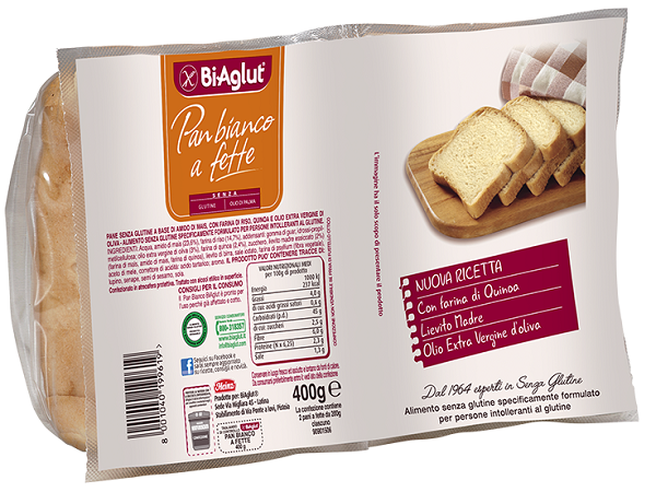 BIAGLUT PANE SOFFICE FETTE 2 X 200 G - Farmacia Mastrangelo 