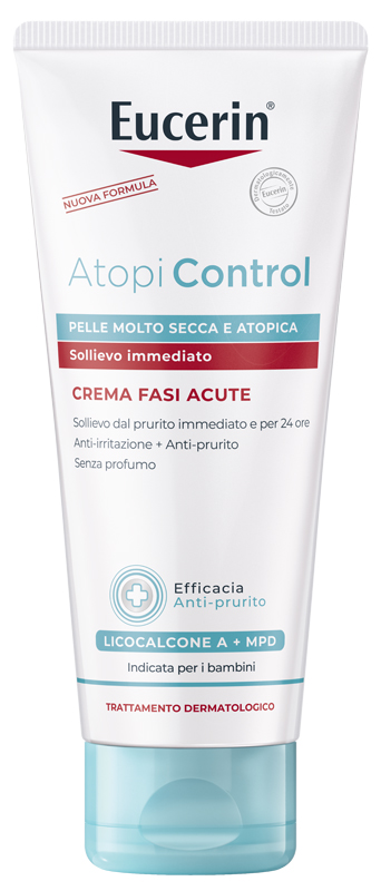 EUCERIN ATOPI CONTROL CREMA FASI ACUTE 100 ML - Farmacia Mastrangelo 