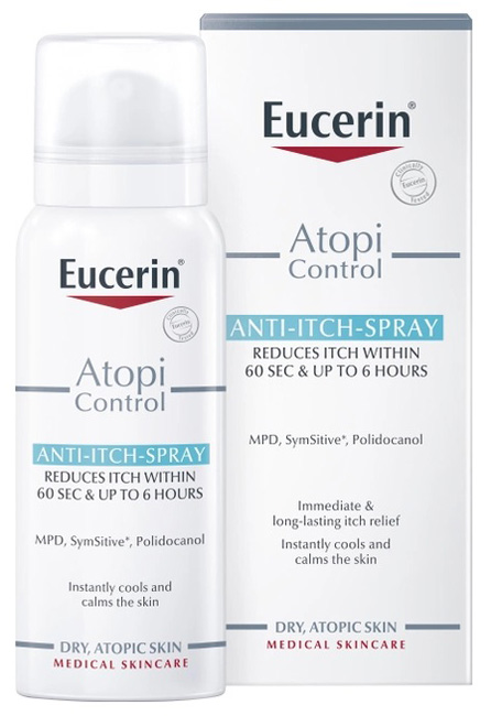 EUCERIN ATOPIC SPRAY ANTI PRURITO 50 ML - Farmacia Mastrangelo 