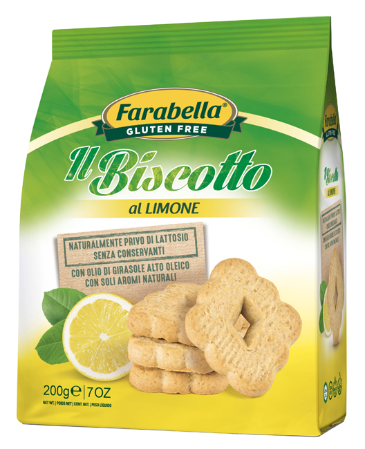 FARABELLA BISCOTTO LIMONE 200 G - Farmacia Mastrangelo 