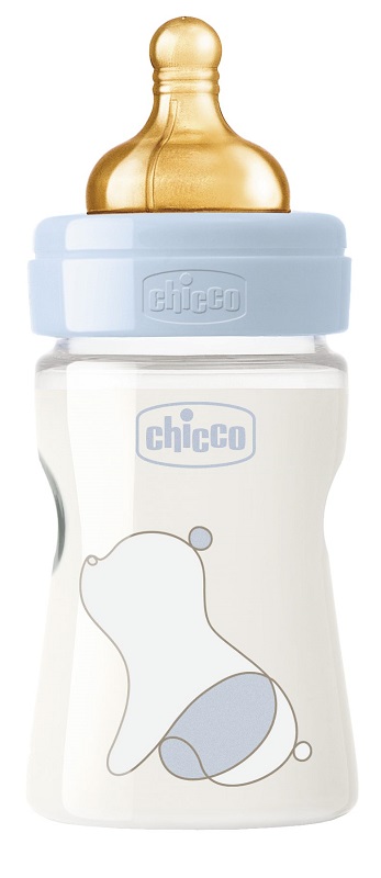 CHICCO BIBERON ORIGINAL 150ML TOUCH 1 FORO BOY CON TETTARELLA IN CAUCCIU' - Farmacia Mastrangelo 
