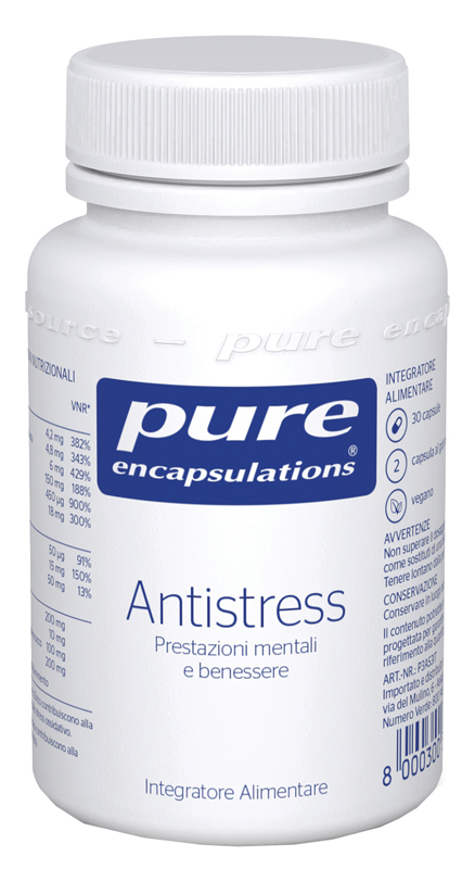 PURE ENCAPSULATIONS ANTISTRESS 30 CAPSULE - Farmacia Mastrangelo 