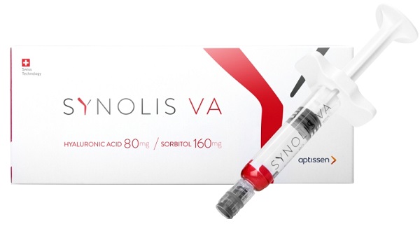 SYNOLIS V-A SOLUZIONE INIETTABILE VISCOELASTICA ISOTONICA IN SIRINGA PRERIEMPITA DI SODIO IALURONATO 80MG  E SORBITOLO 160MG CAPACITA' SIRINGA 4ML MONOSHOT 1 PEZZO - Farmacia Mastrangelo 