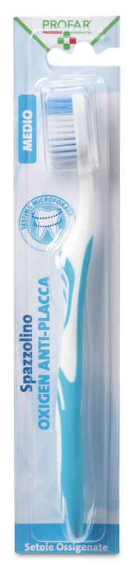 PROFAR SPAZZOLINO ANTIPLACCA OXIGEN - Farmacia Mastrangelo 