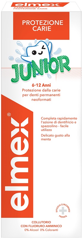 ELMEX COLLUTORIO JUNIOR 400 ML - Farmacia Mastrangelo 