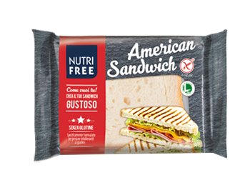 NUTRIFREE AMERICAN SANDWICH 4 PEZZI DA 60 G - Farmacia Mastrangelo 
